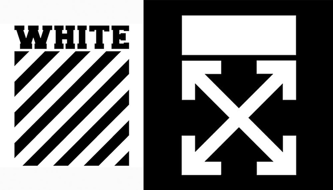 off-white 自成立以来就是以品牌独特的斜条图案和「x」标为人所熟知