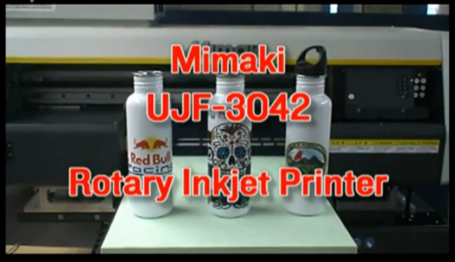 Mimaki UJF-3042 Rotary Inkjet Printer